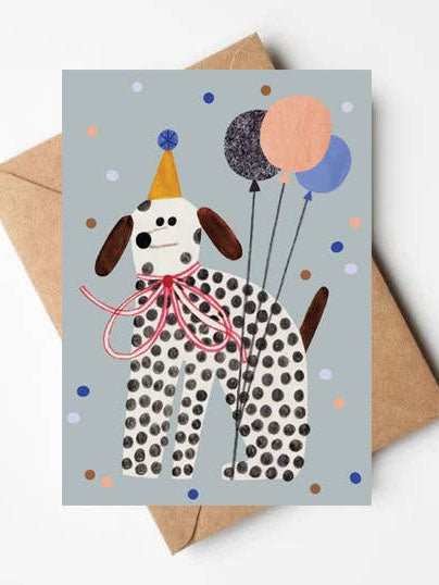 Party Dog Card
