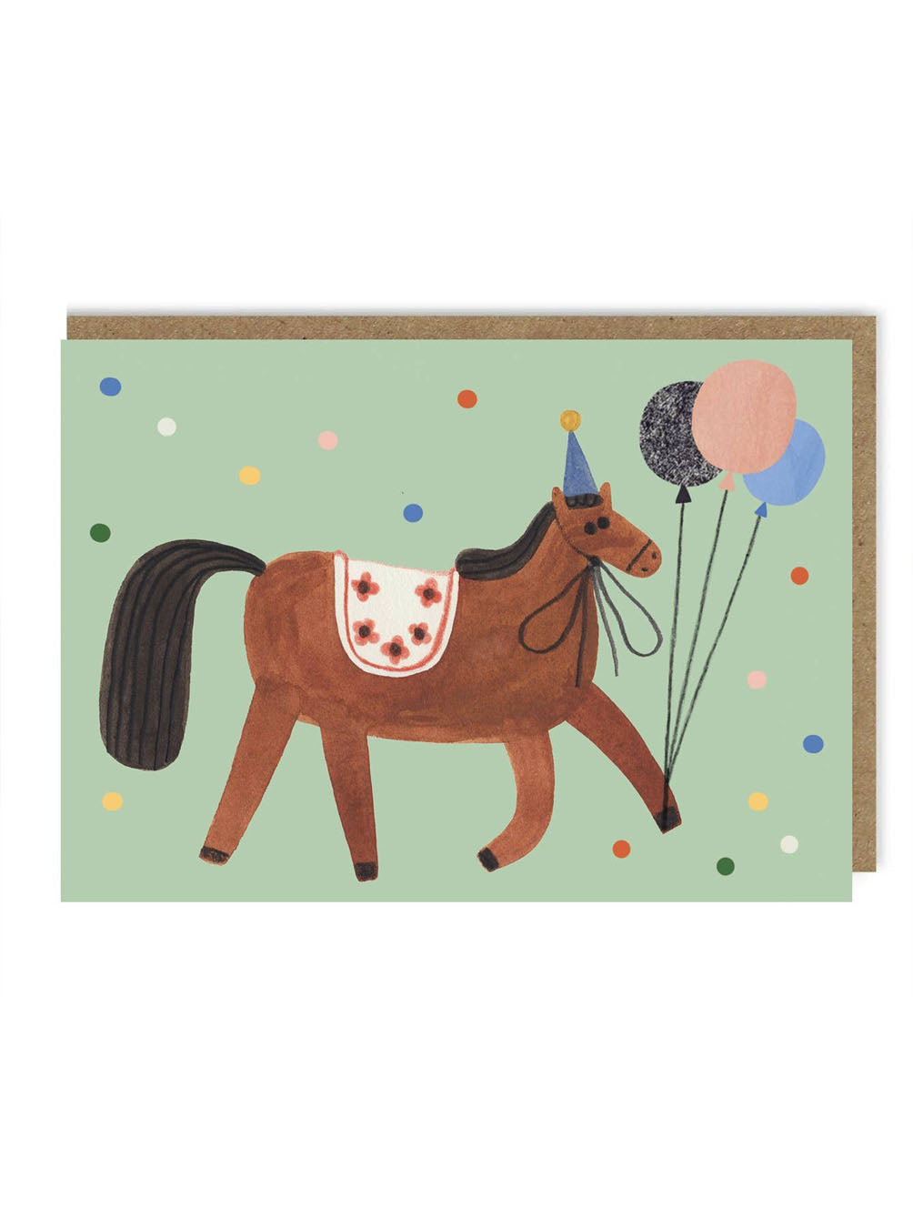 Party Horse Card