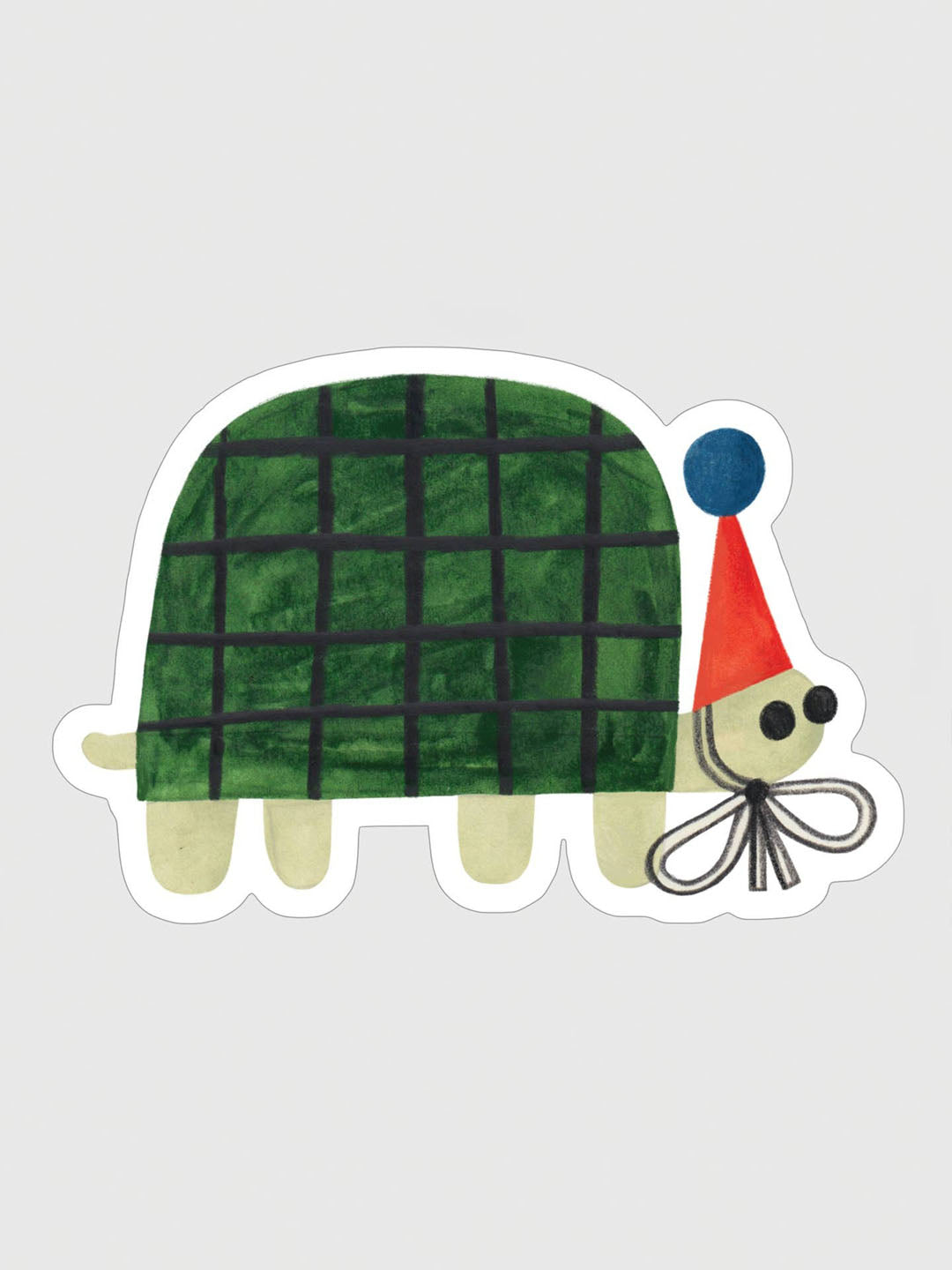Party Turtle Sticker