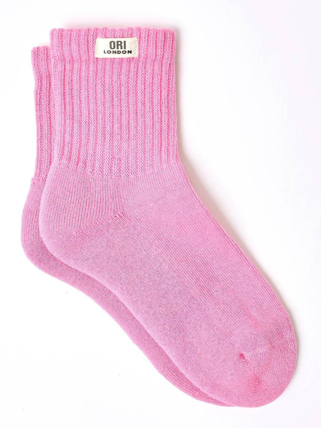 Pink Carnation Windsor Crew Socks