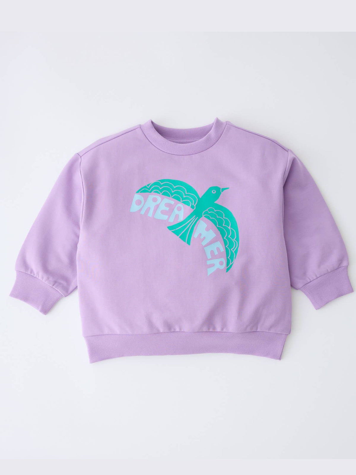 Purple Bird Graphic Shirt