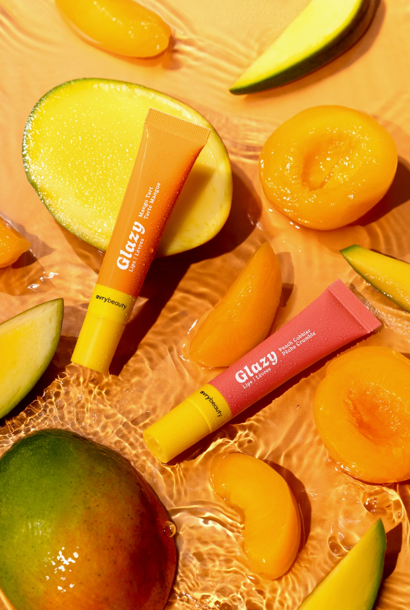 Mango Tart + Peach Cobbler Glazy Lips Gloss Duo
