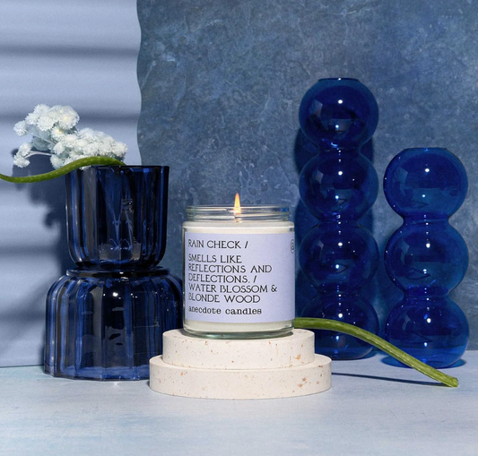 Rain Check (Water Blossom & Blonde Wood) Candle