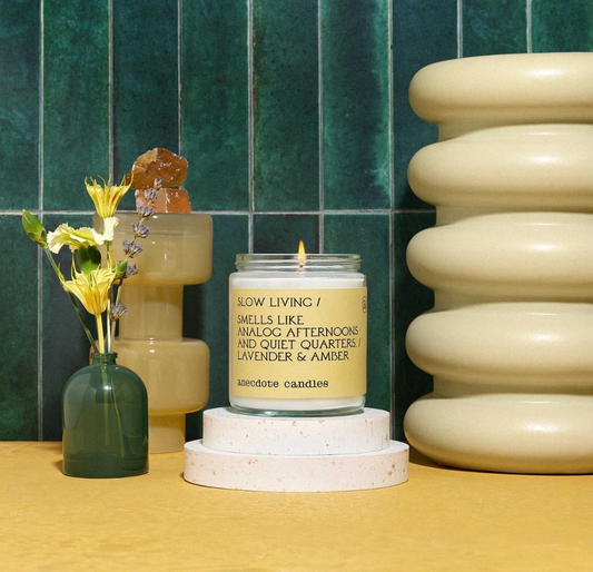 Slow Living (Lavender & Amber) Candle
