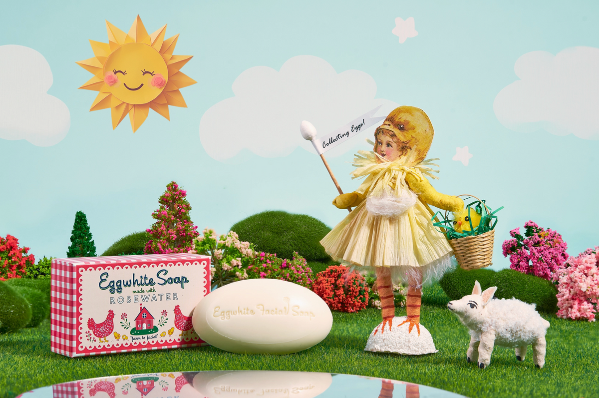 Eggwhite & Rosewater Facial Soap