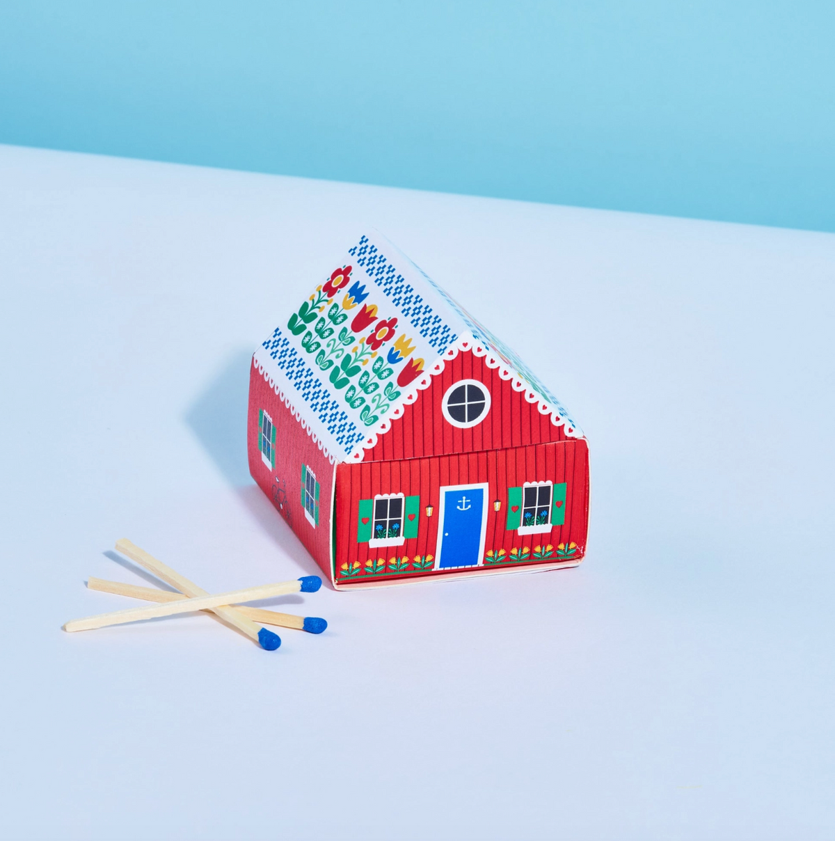 Swedish Red Matchbox Cottage