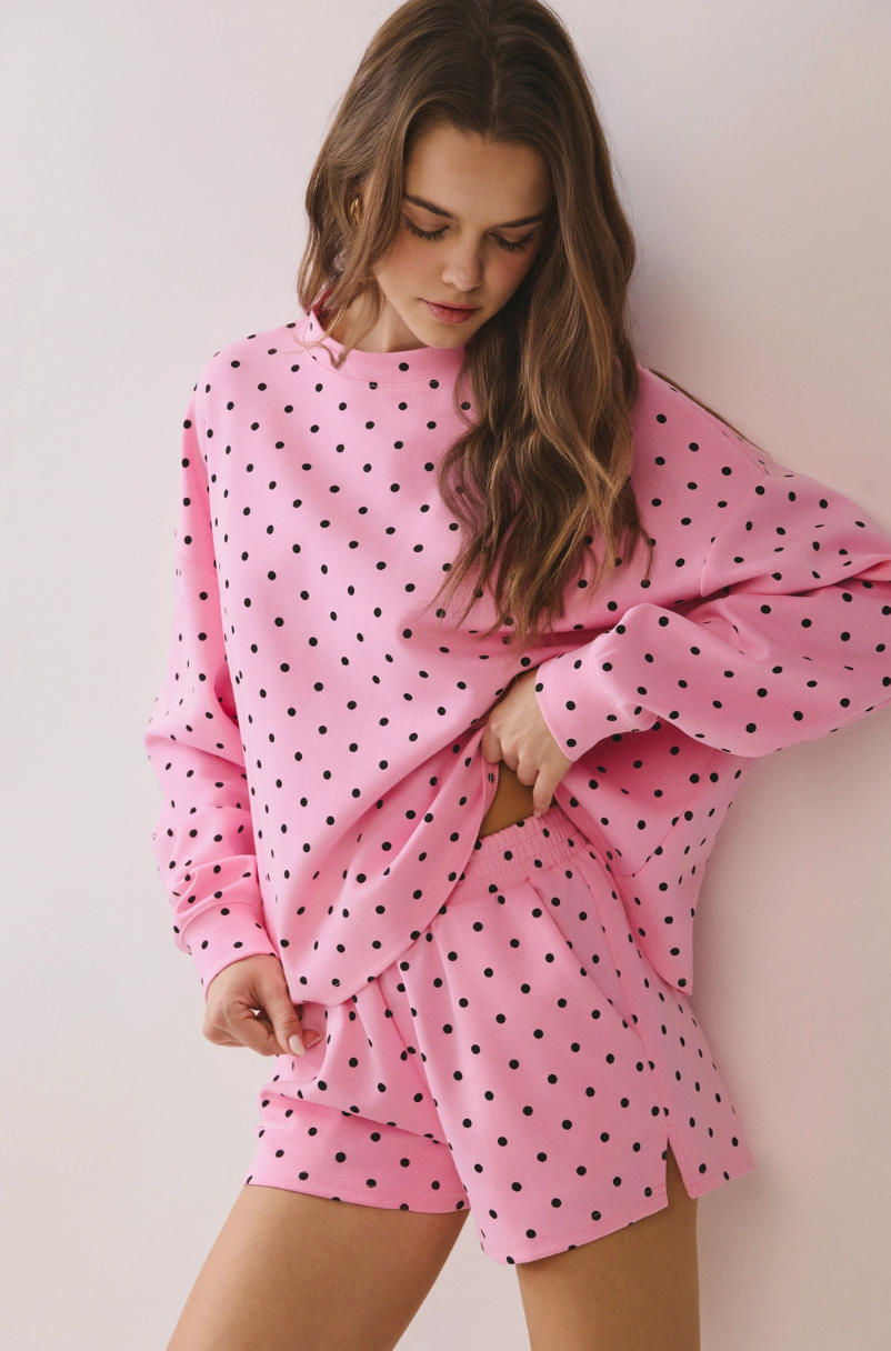 Pink Dottie Dot Shorts