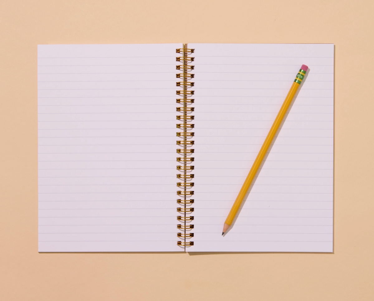 Diet Soda Letterpress Spiral Notebook