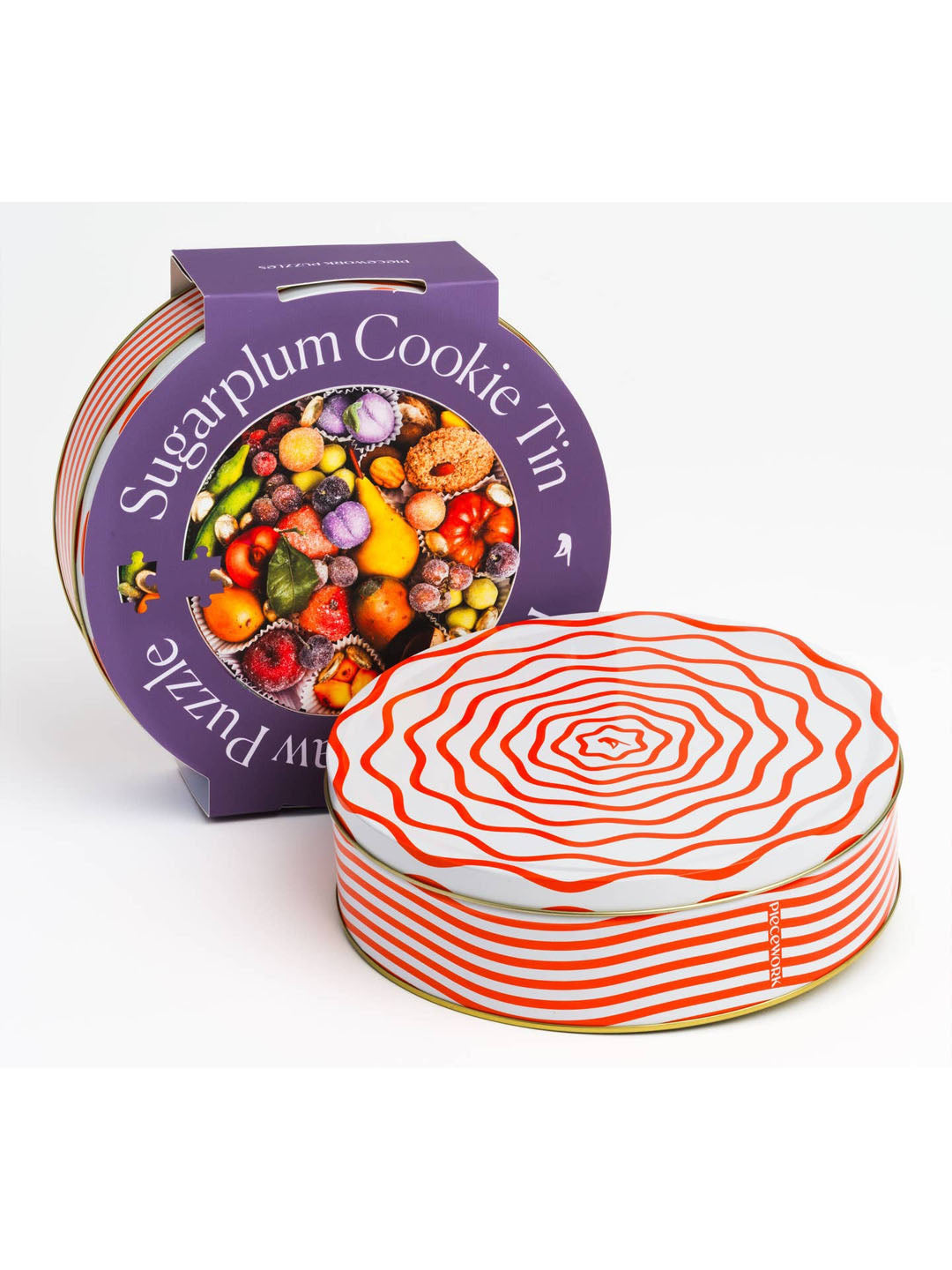 Sugarplum Cookie Tin Puzzle