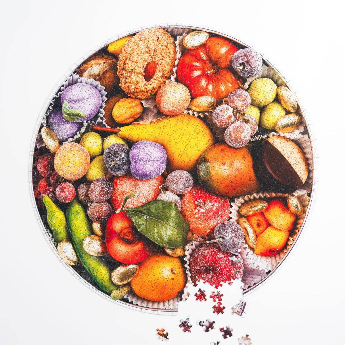 Sugarplum Cookie Tin Puzzle
