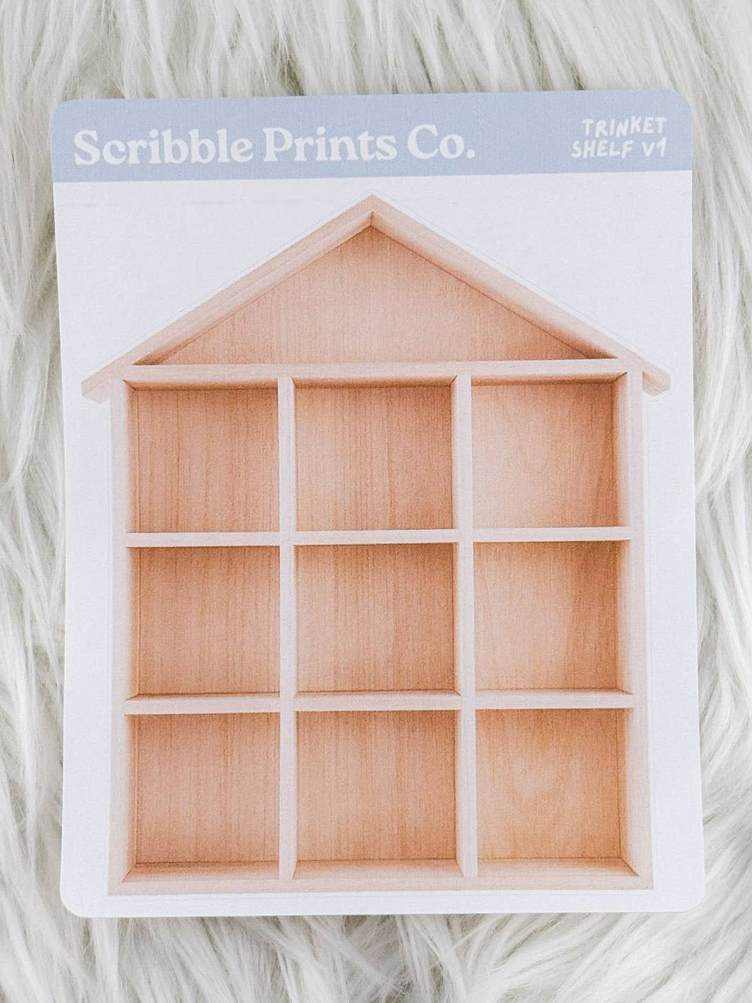 Trinket Shelf V1 Deco Sticker Sheet
