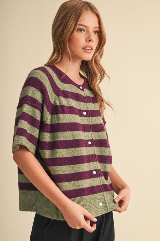 Viola Short Sleeve Cardigan