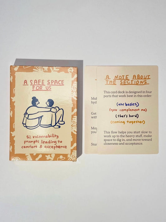 a safe space for us deck
