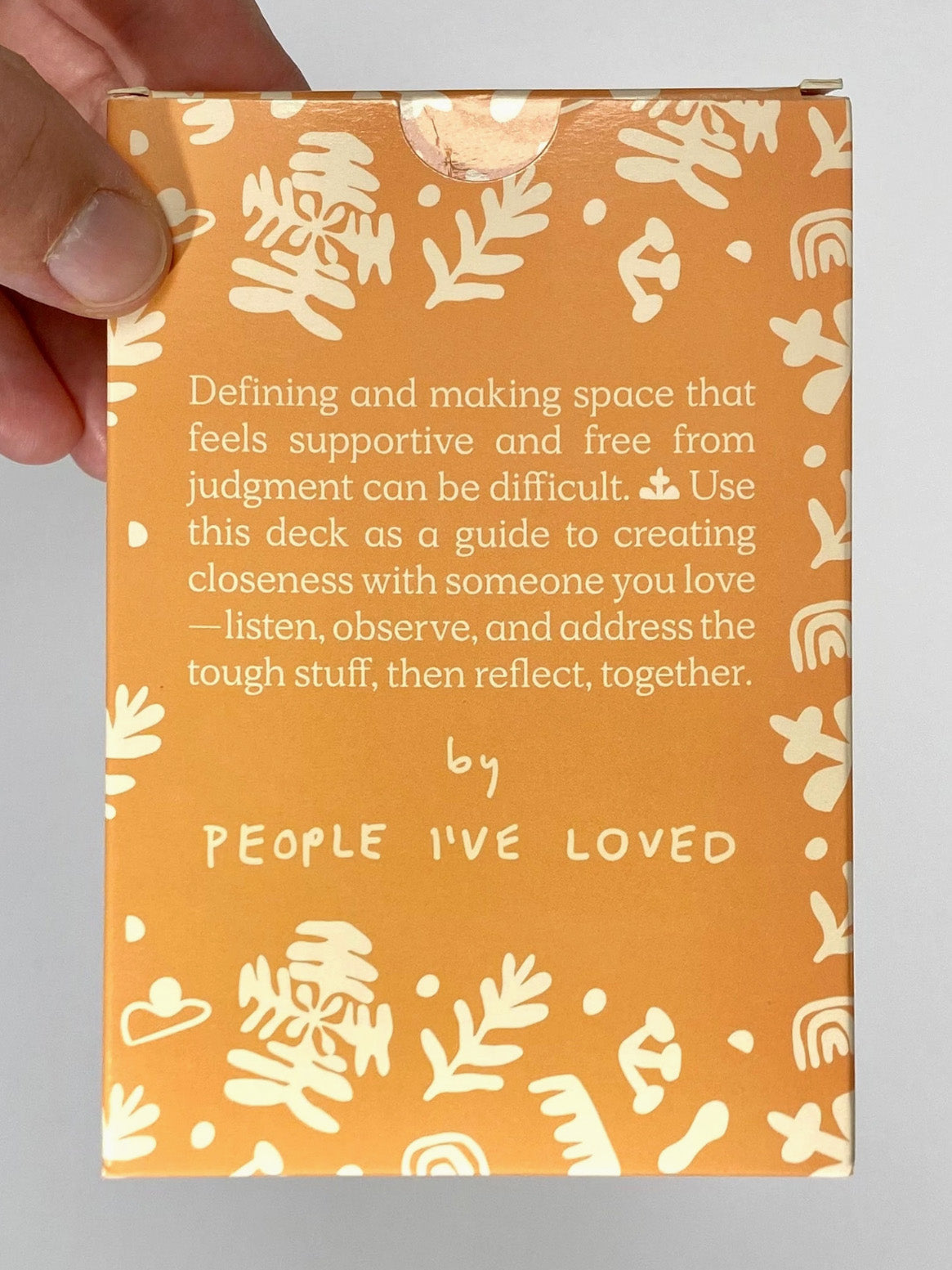 a safe space for us deck