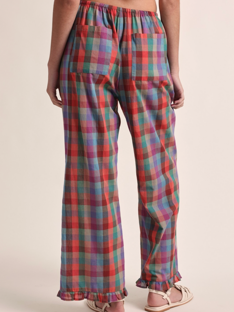 althea plaid pants