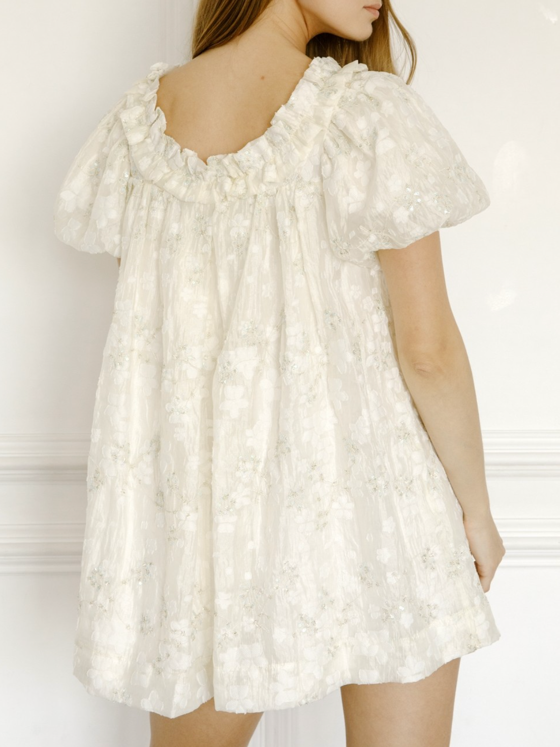 annie lace swing dress