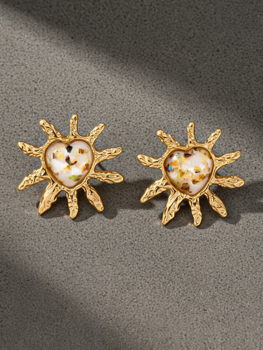 Anya Heartburst Studs