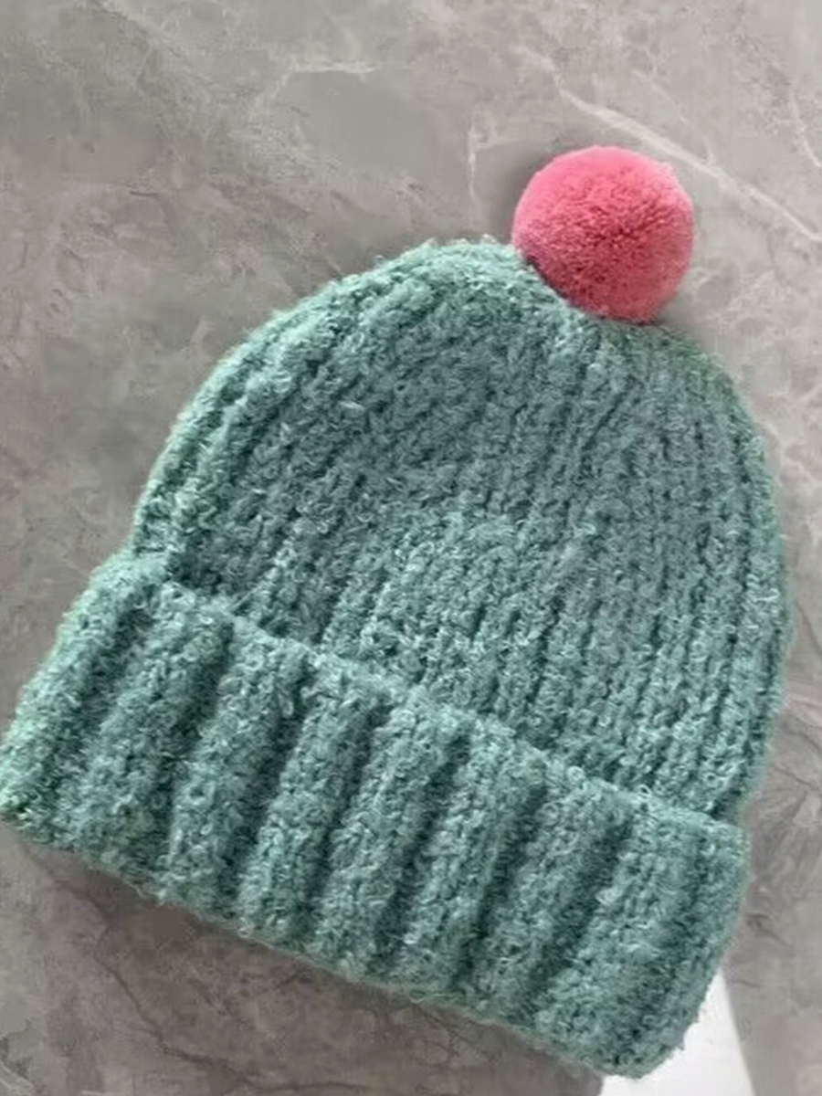 aqua toddler beanie