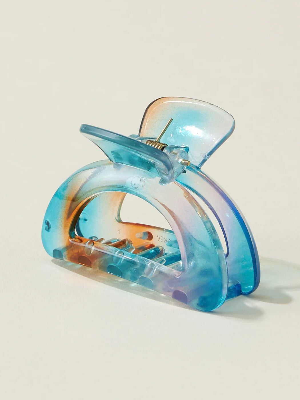 Aquamarine Tie Dye Hair Clip