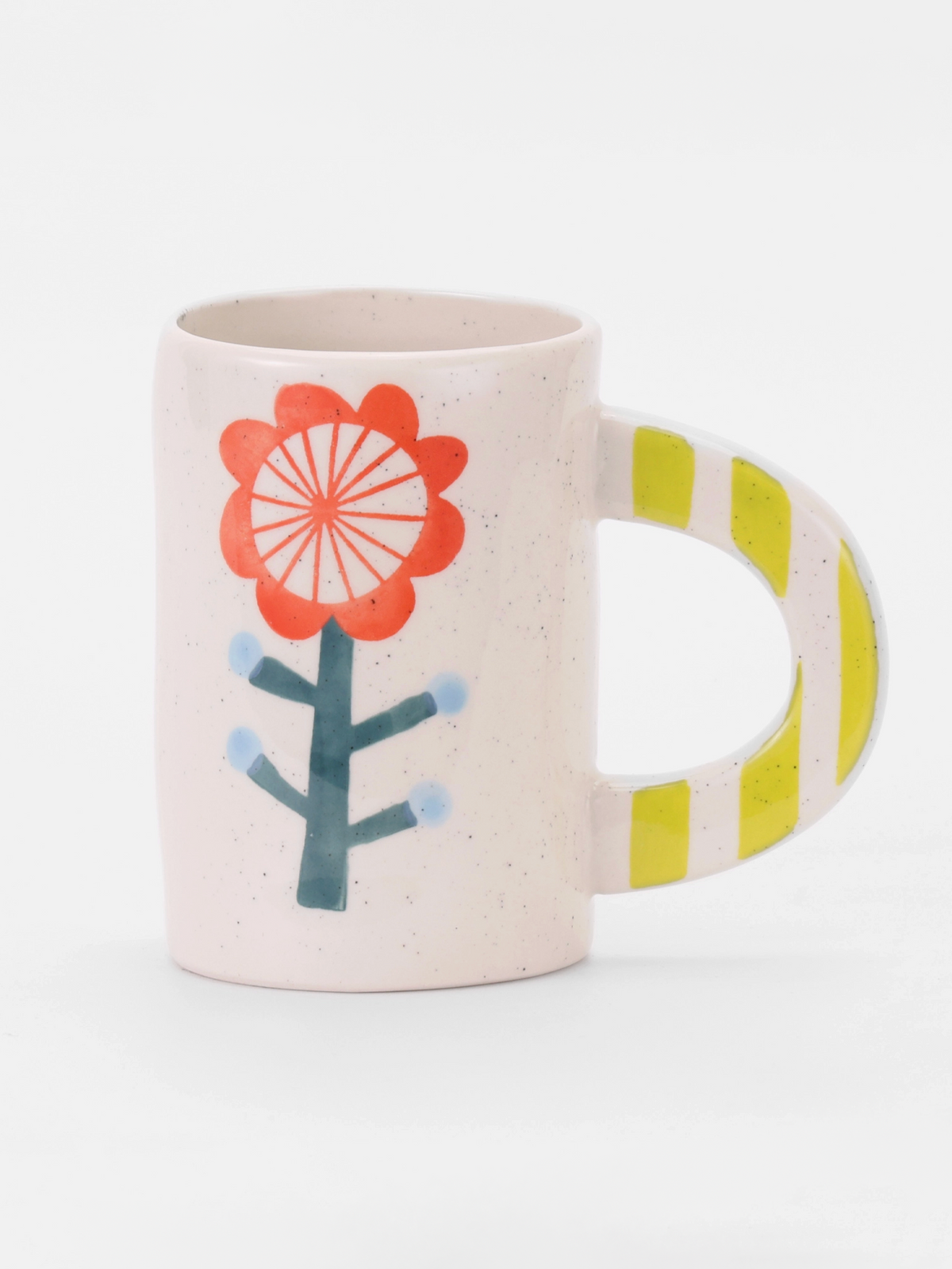 avery hand-painted ceramic mug