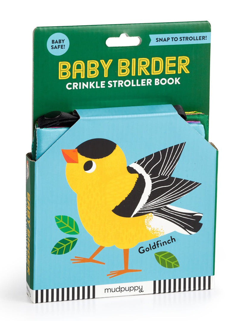 Baby Birder Crinkle Stroller Book