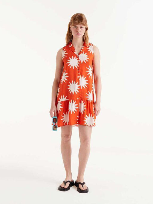 Big Sun Button Dress