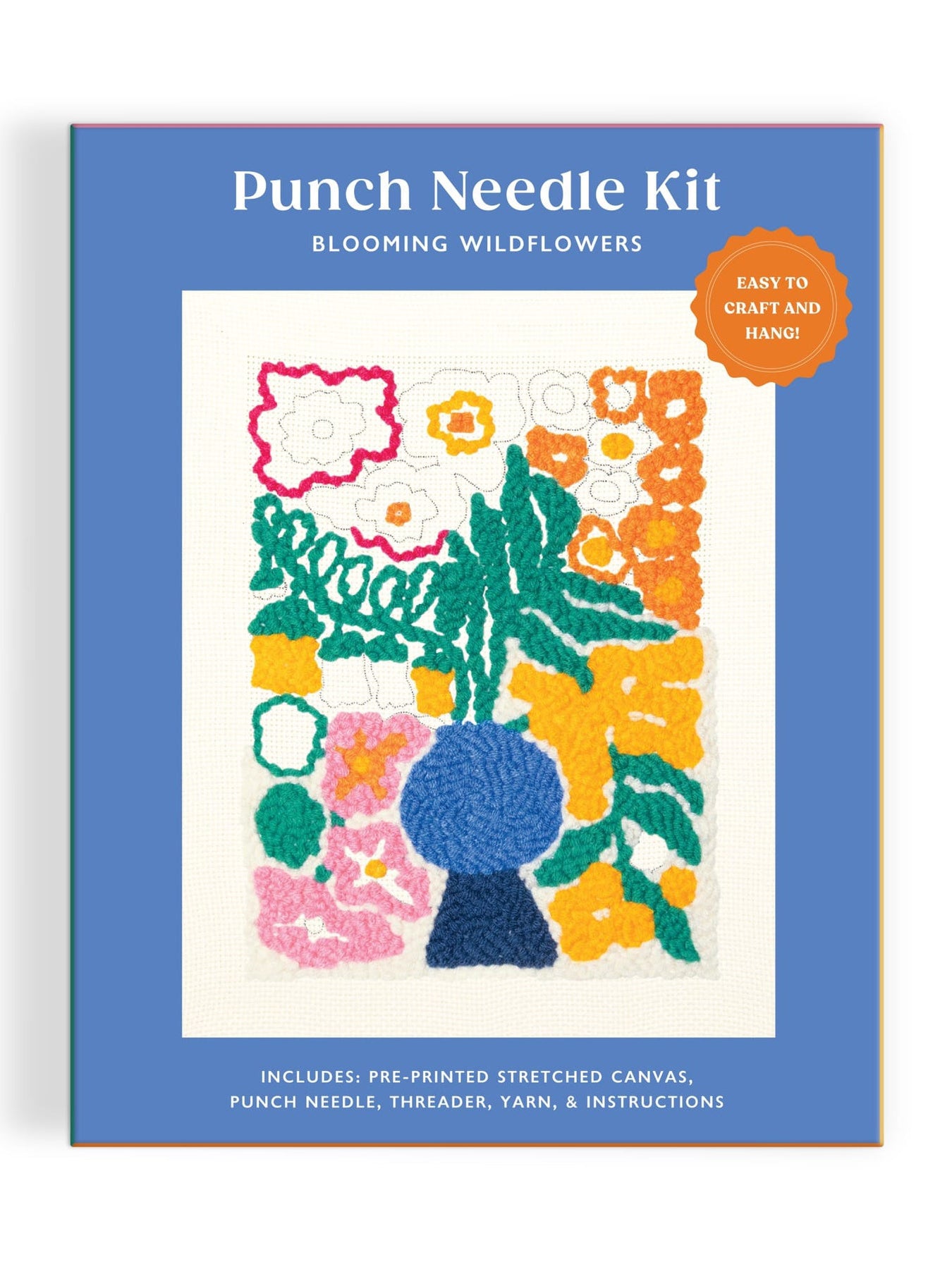 Blooming Wildflowers Punch Needle Kit