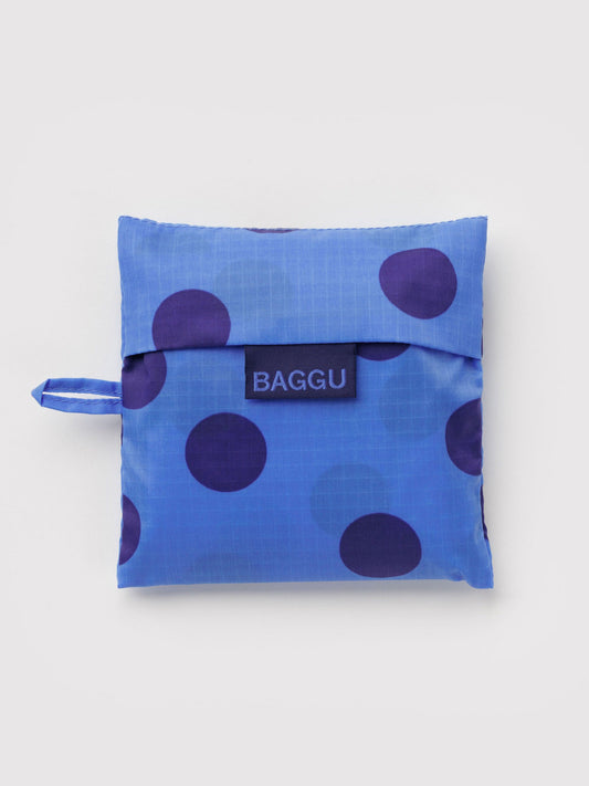 Blue Polka Dot Standard Baggu