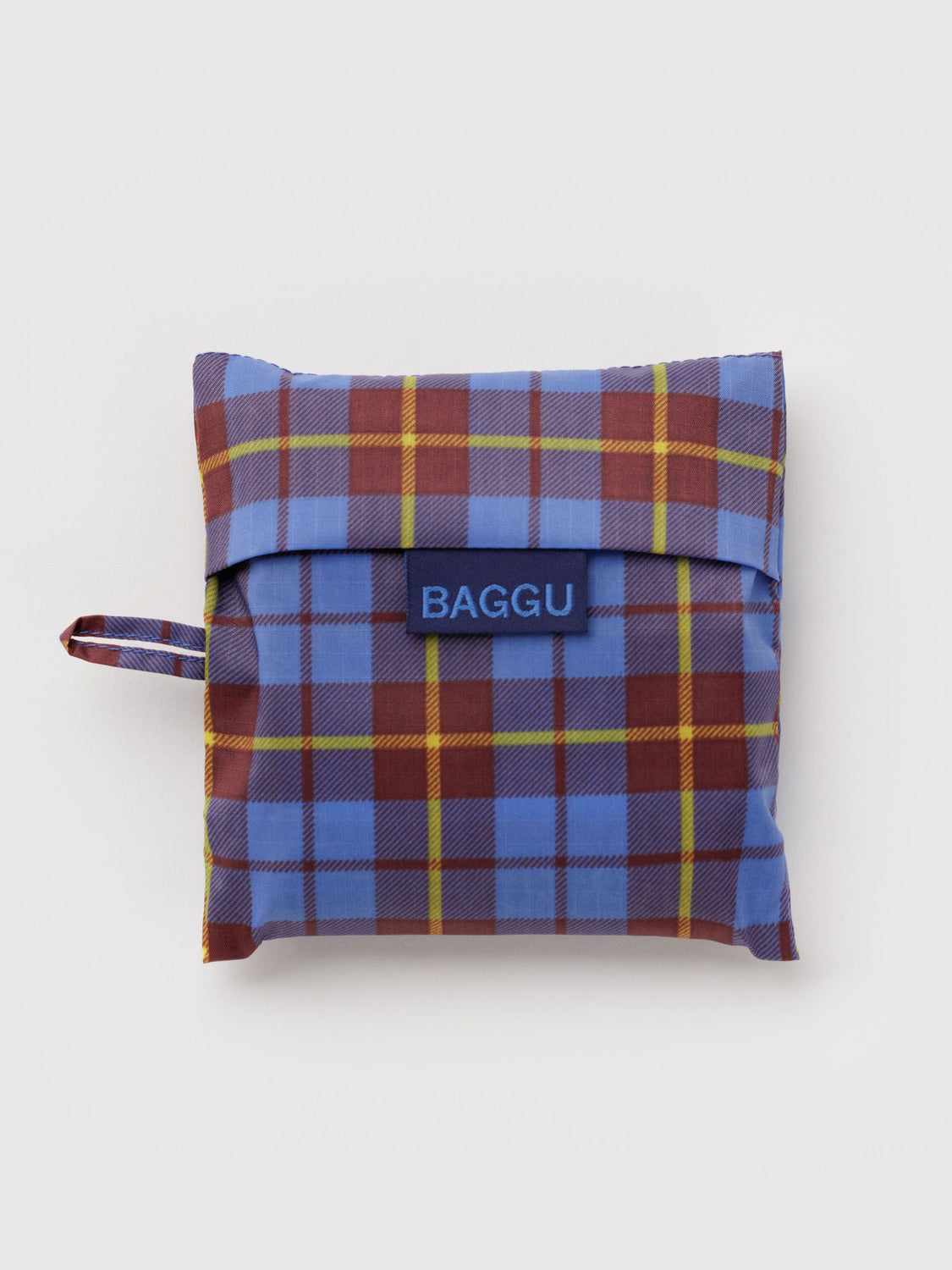 Blue Tartan Standard Baggu
