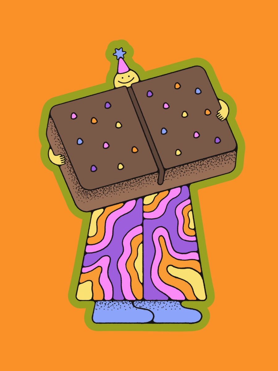 brownie points sticker