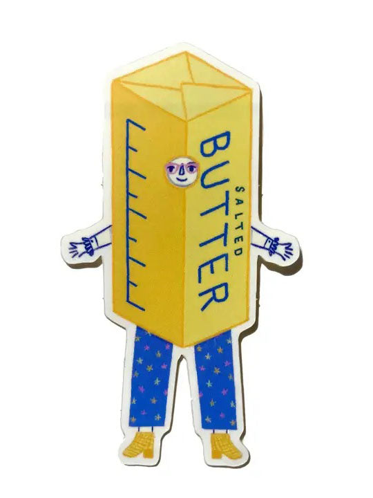 Butter Barb Sticker