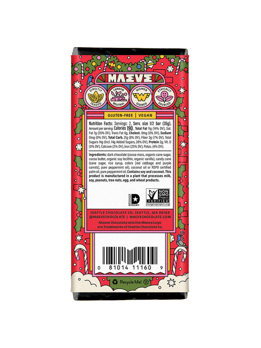 Candy Cane Truffle Bar