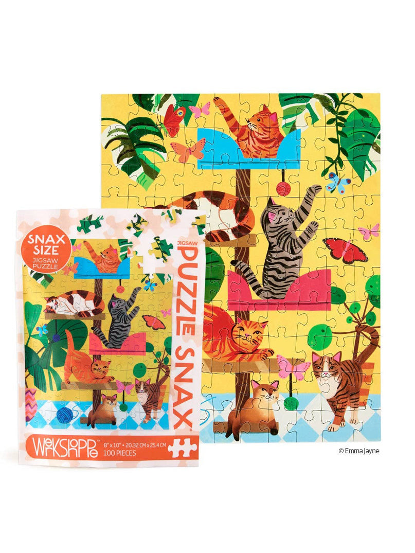 Cat Tree Puzzle Snax