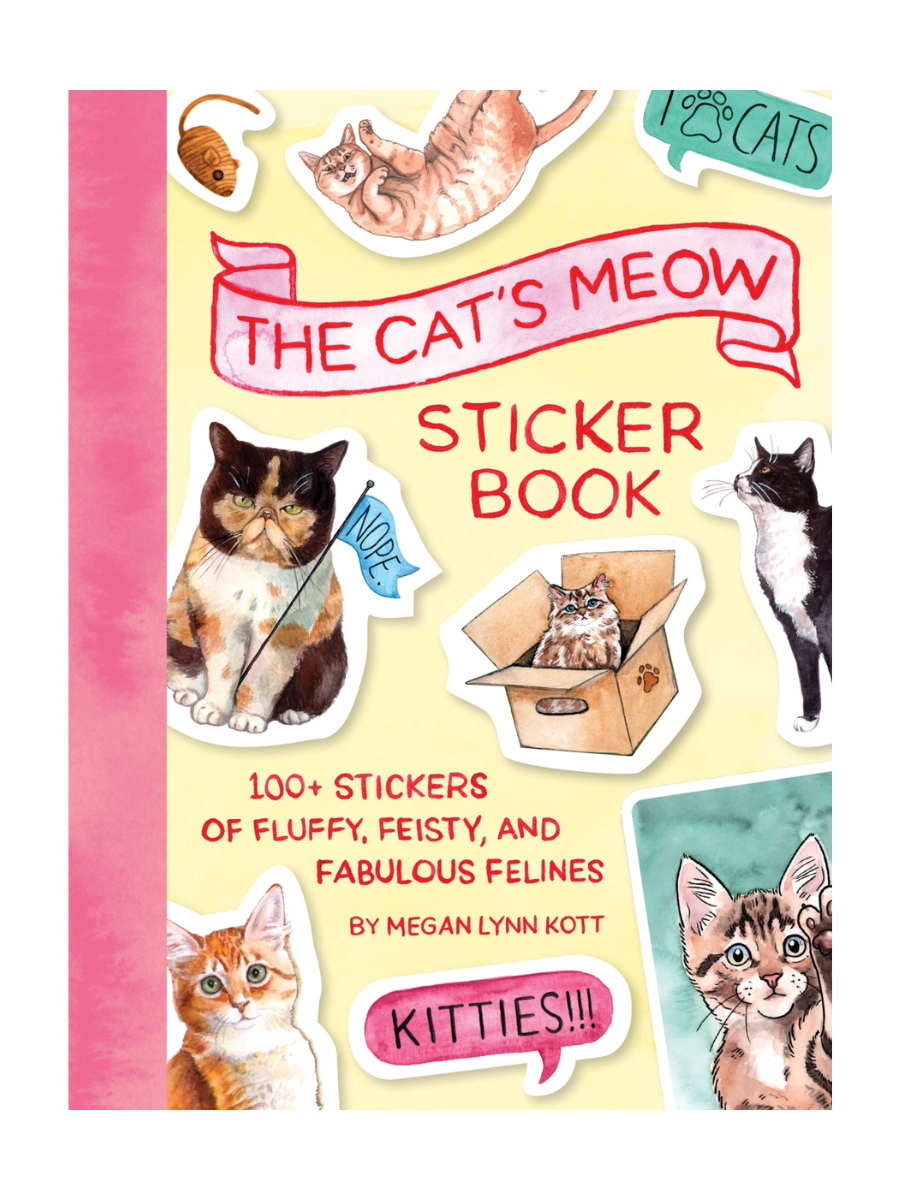 cat's meow sticker book