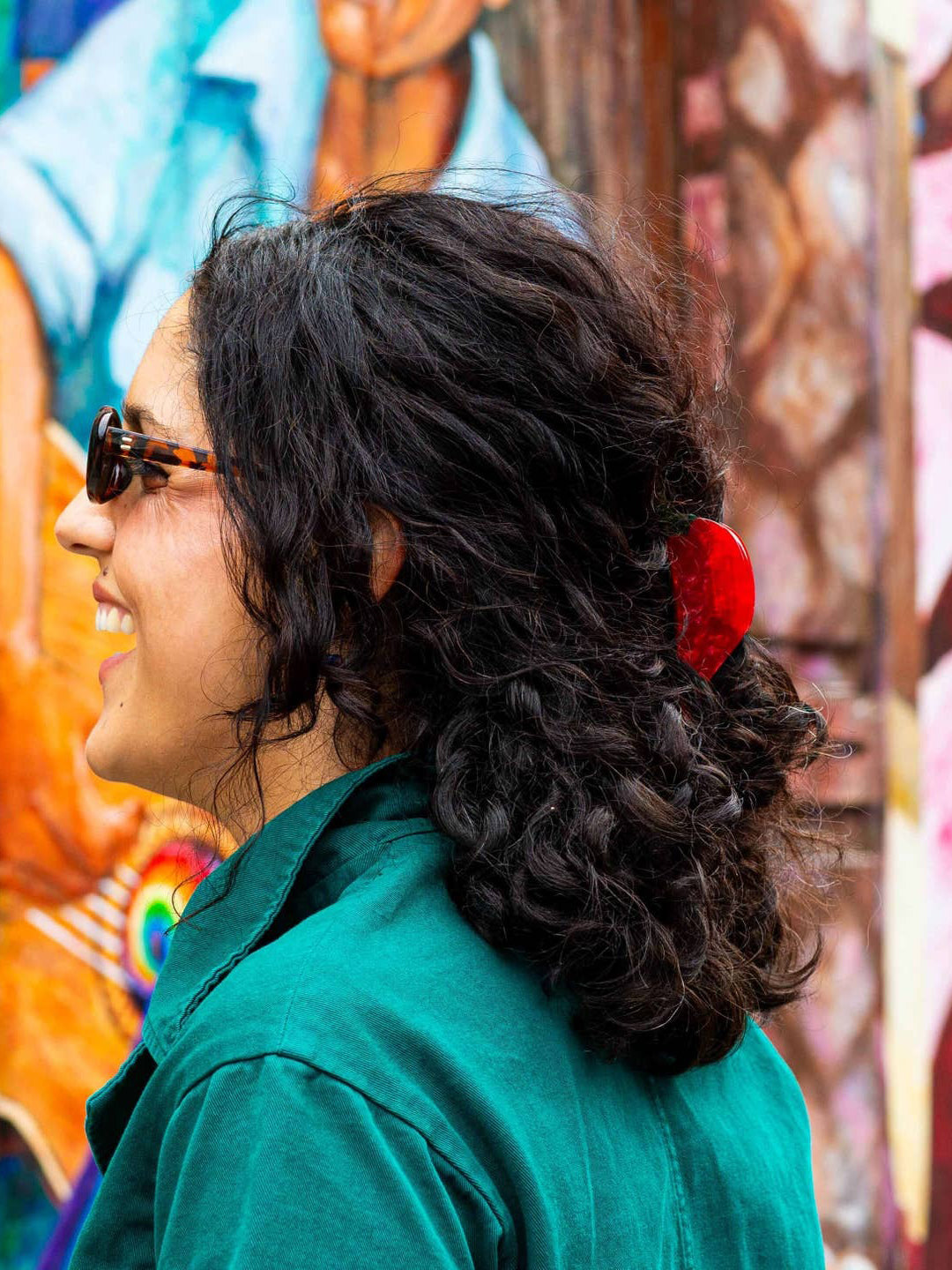 Chili Pepper Hair Claw Clip