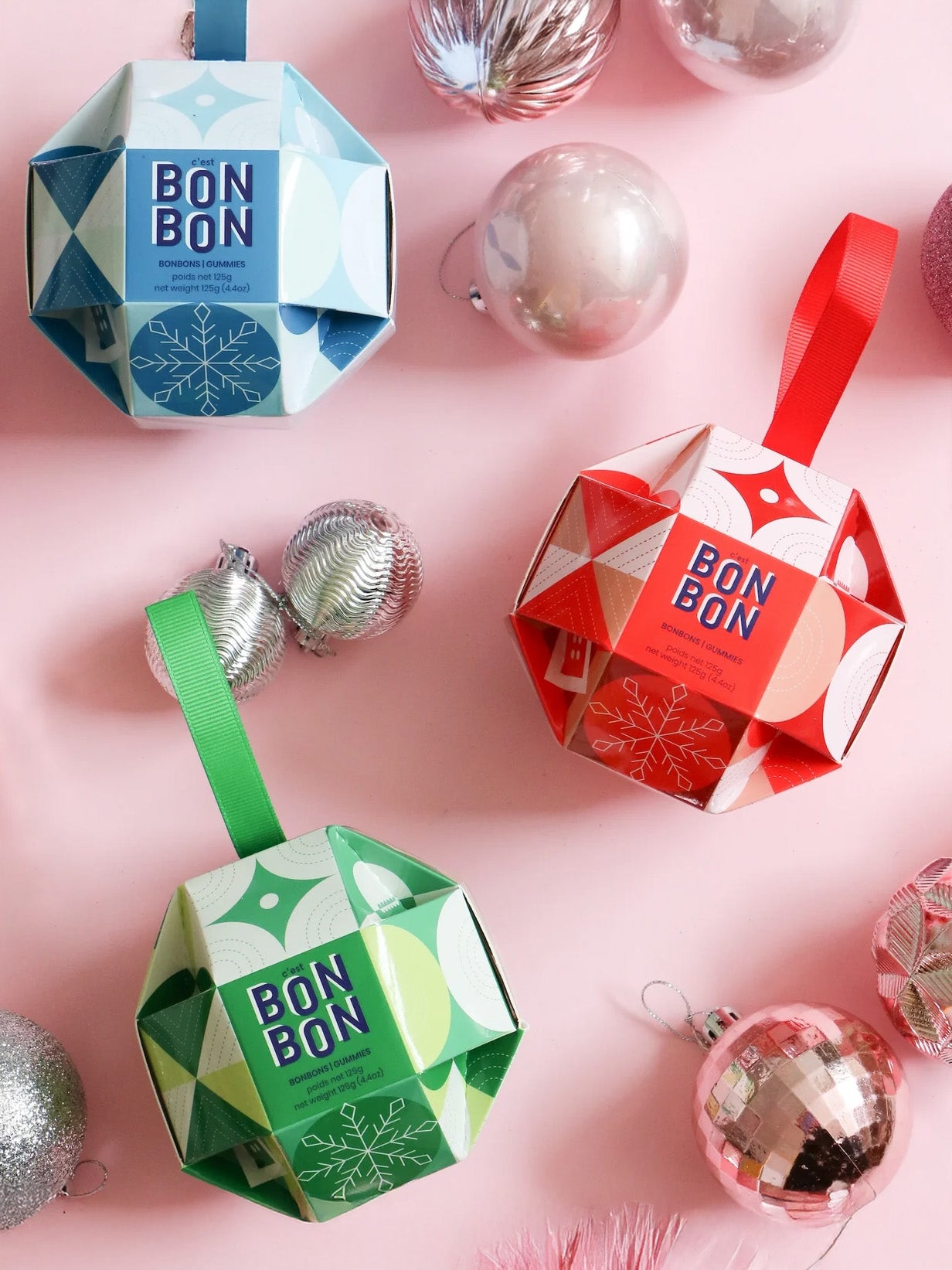 Christmas Ornament Gummy Candies