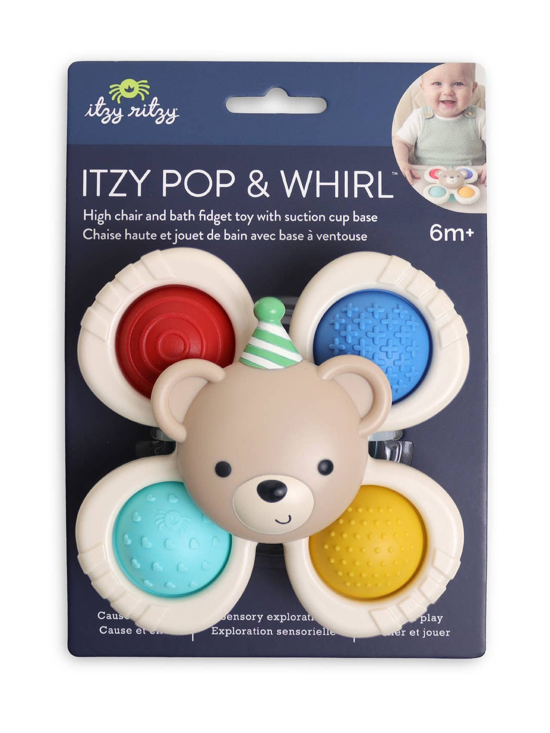 Circus Pop & Whirl Fidget Spinner Toy