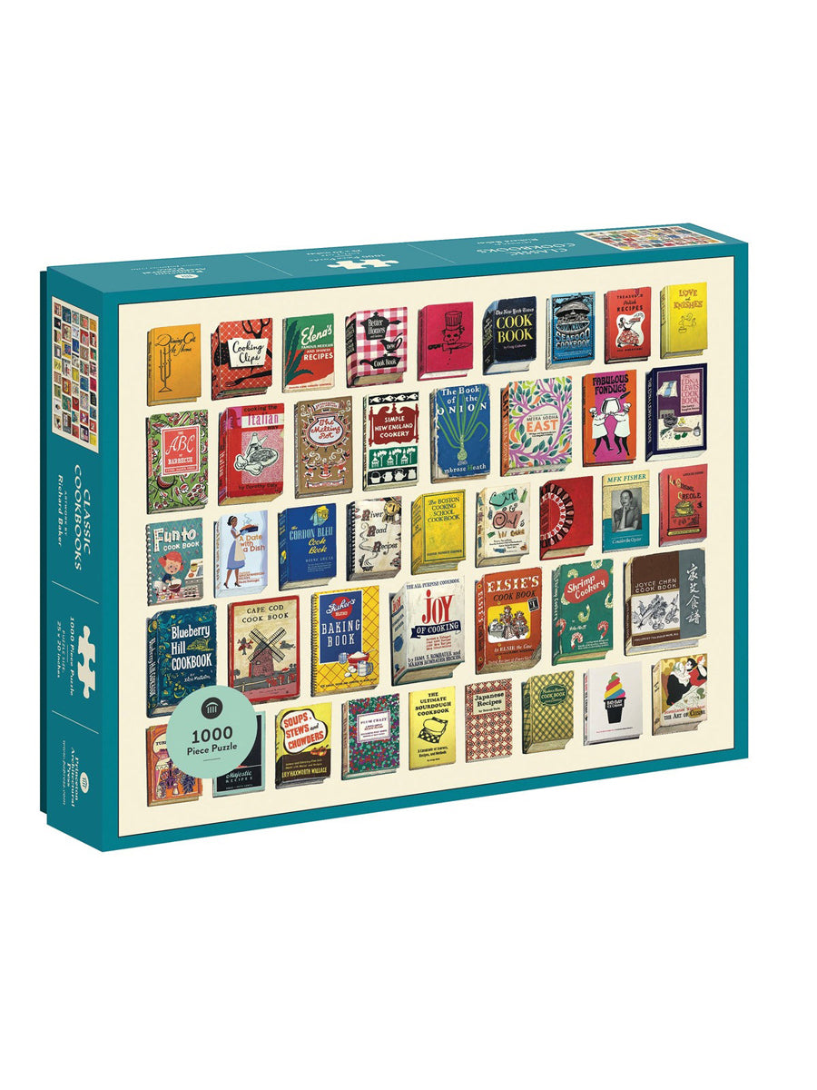 Classic Cookbooks 1000 Piece Puzzle