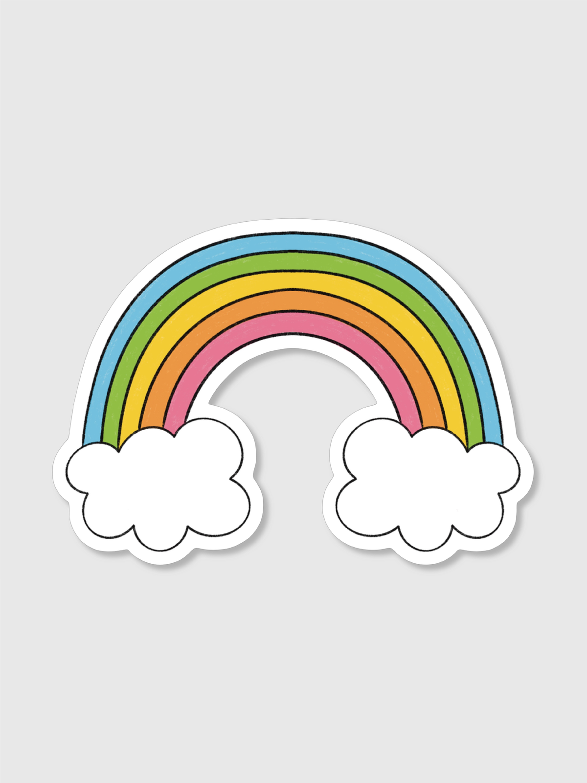 Classic Rainbow Sticker