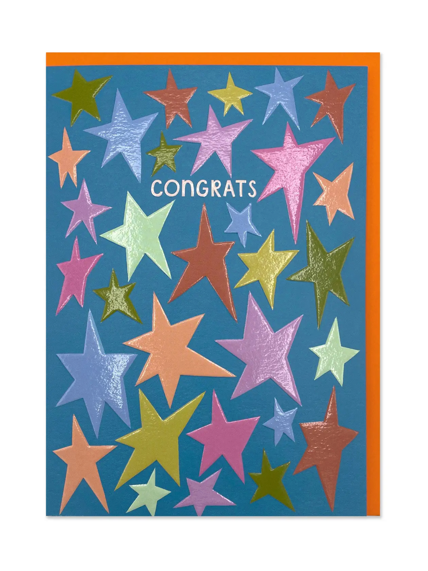 congrats stars card