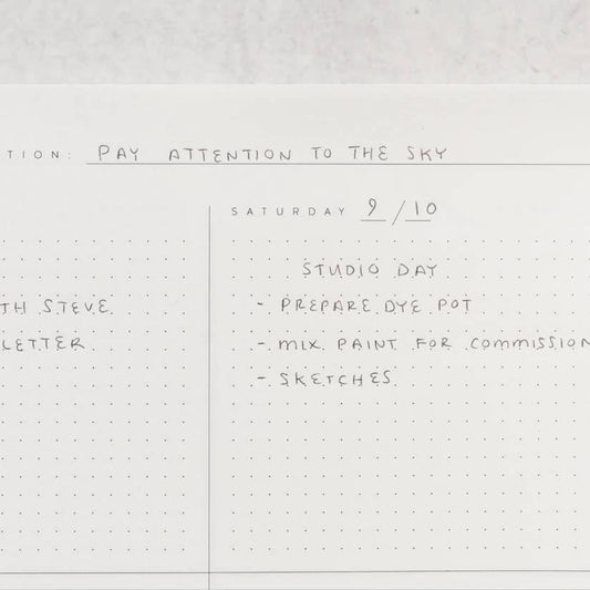 Dawn Open Dated Planner