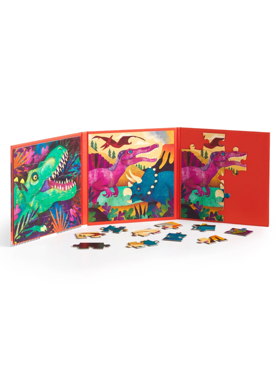 dinosaur roar! magnetic puzzles