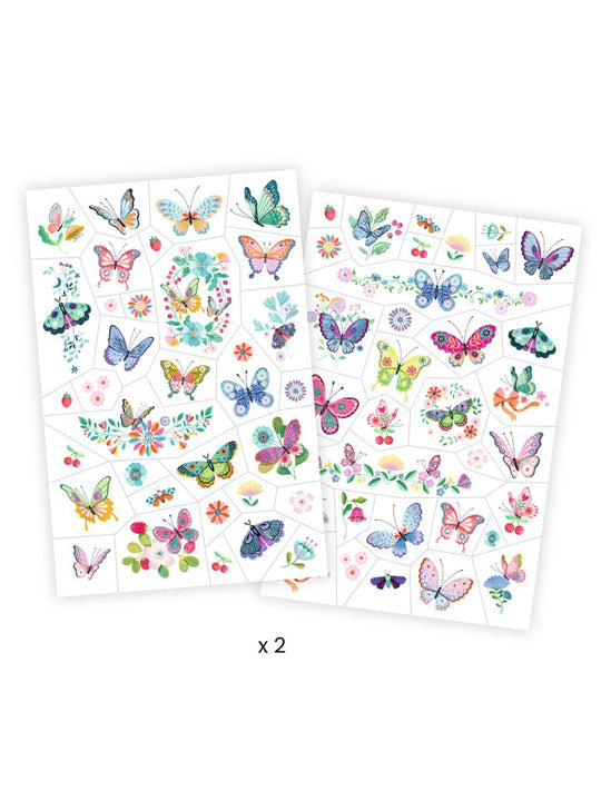 Dream Butterflies Temporary Tattoos