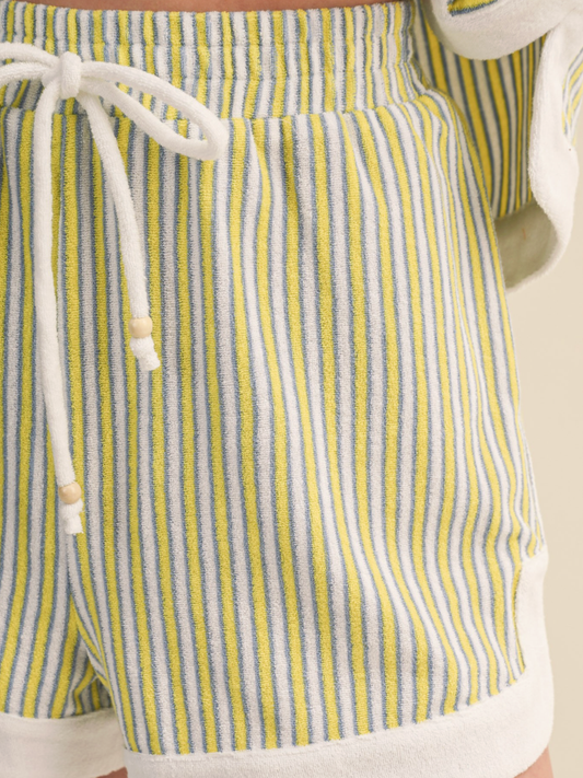emilie striped shorts