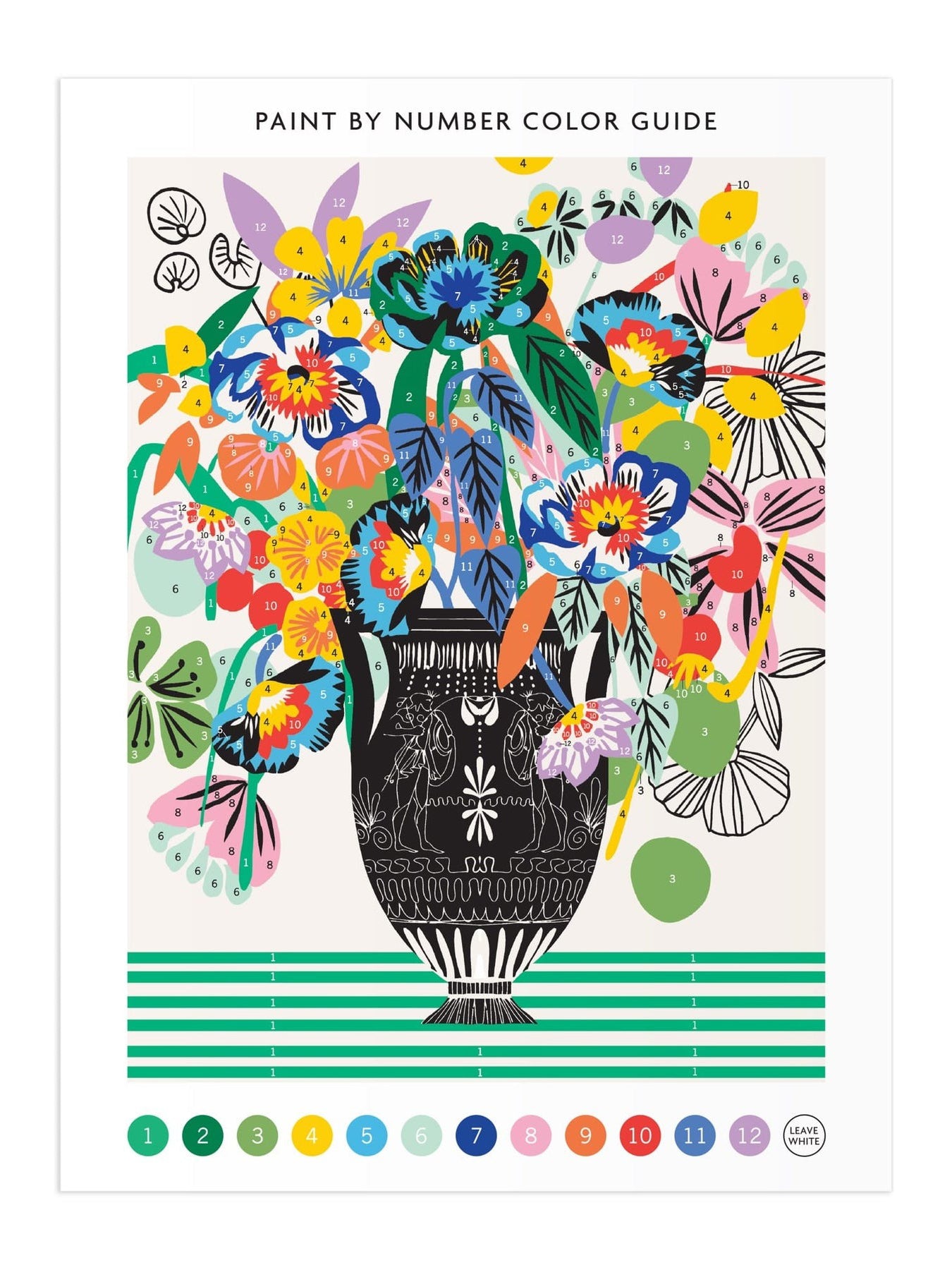 Etruscan Vase Paint By Number Kit