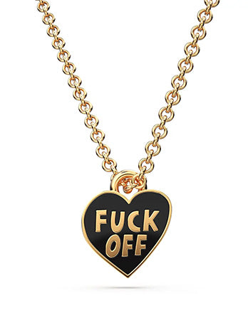F*Ck Off Pendant Necklace