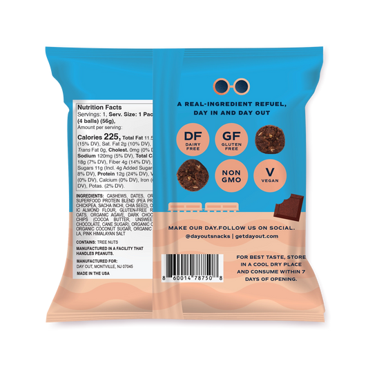 Brownie Batter Protein Balls