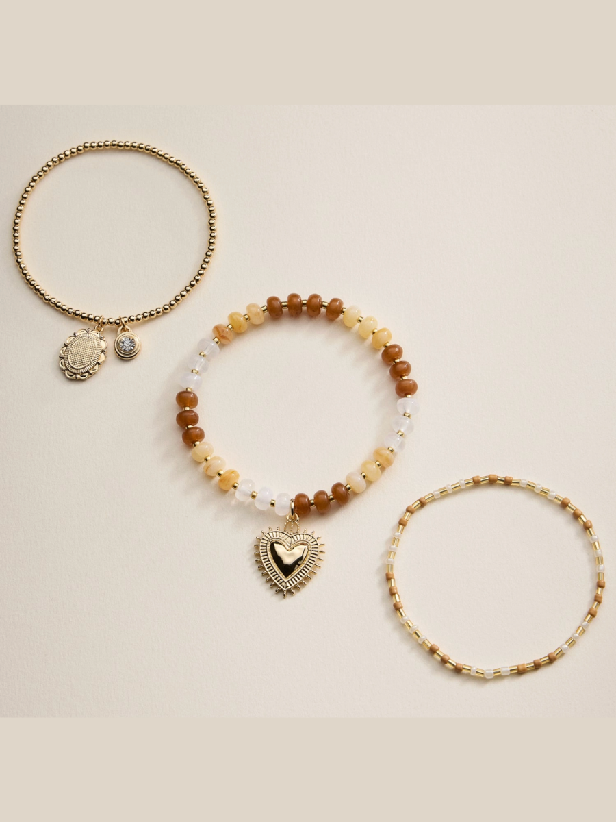 francie beaded bracelet set