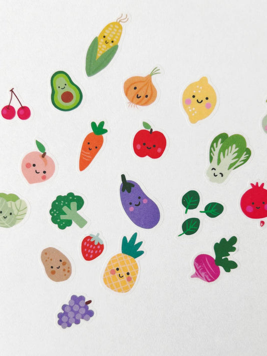 Fresh Picks Jumble Washi Stickers