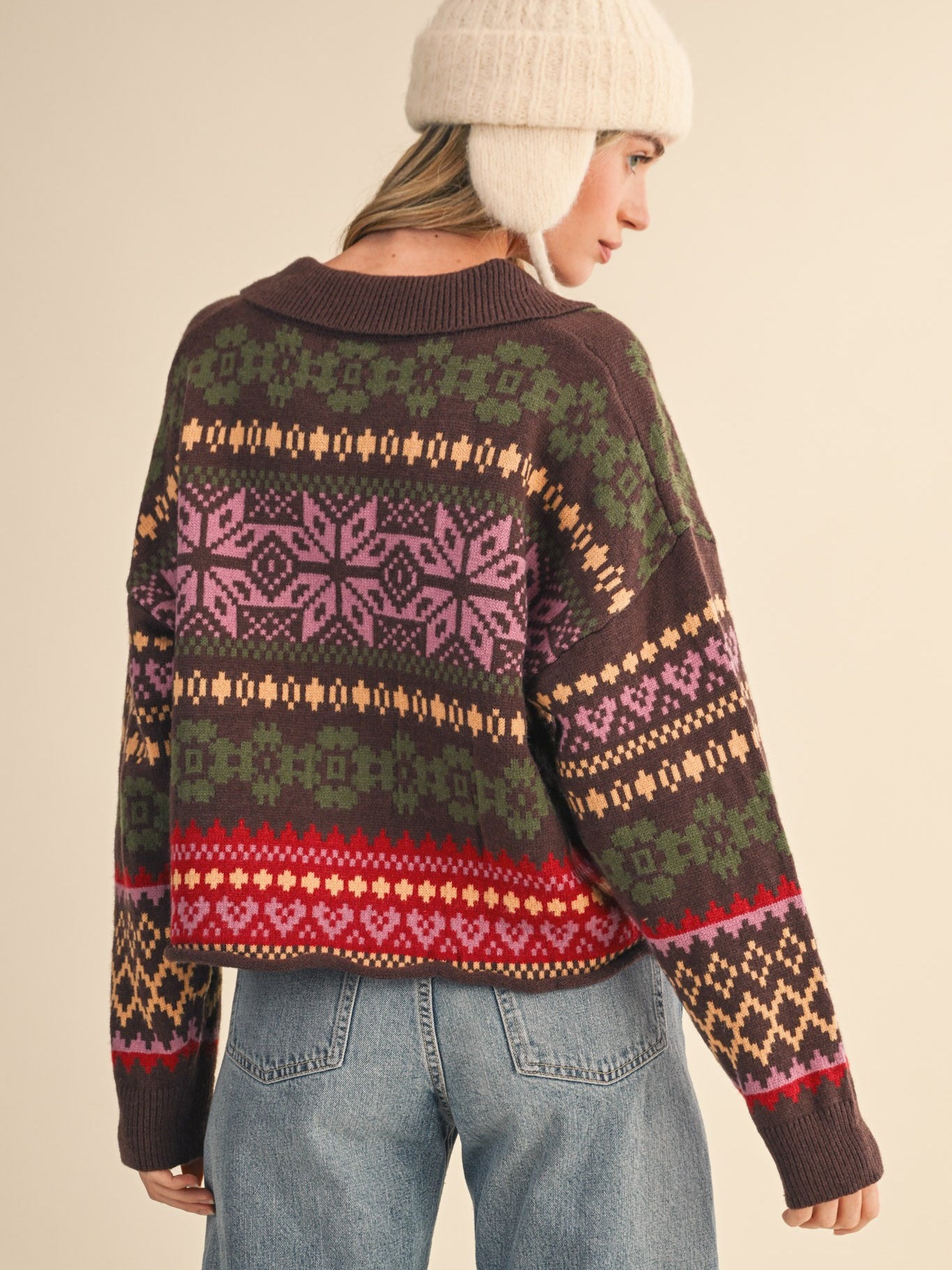Freya Fair Isle Cardigan